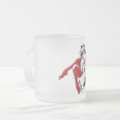 RBP, Neko the Sexy Anime Cat Girl Furry フロストグラスマグカップ (正面左)