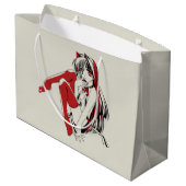 RBP, Neko the Sexy Anime Cat Girl Furry ラージペーパーバッグ (裏面アングル)