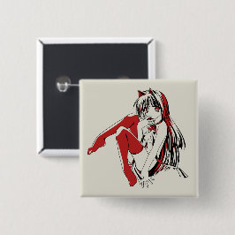 RBP, Neko the Sexy Anime Cat Girl Furry 缶バッジ