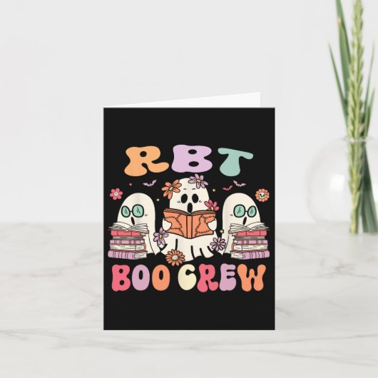 Rbt Booクルーのハロウィーン登録動作技術 カード (正面)