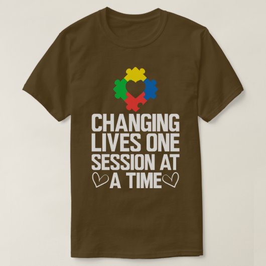 RBT Changing lives on session at a time w Tシャツ (デザイン正面)
