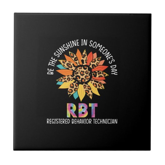 rbt sunflowerは日光の登録された行動である タイル (正面)