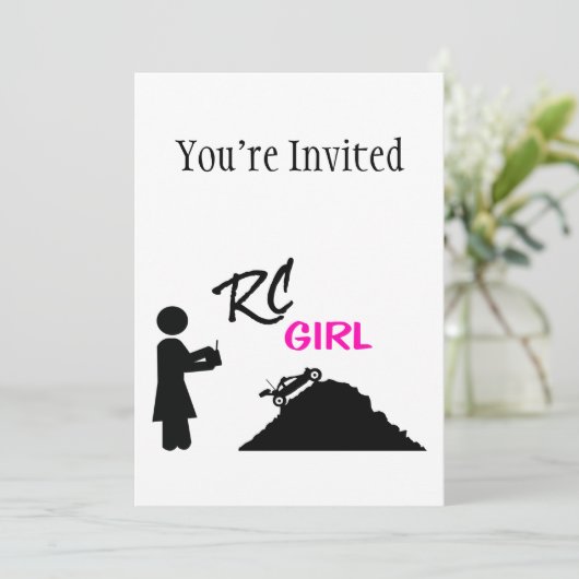 RCの女の子 招待状 (スタンド正面)