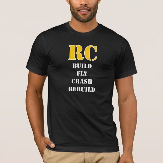 RCの造りの改造のTシャツ Tシャツ (正面)