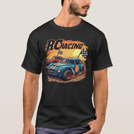 RCカーレーシングホビーチャンプスティー Tシャツ (正面)