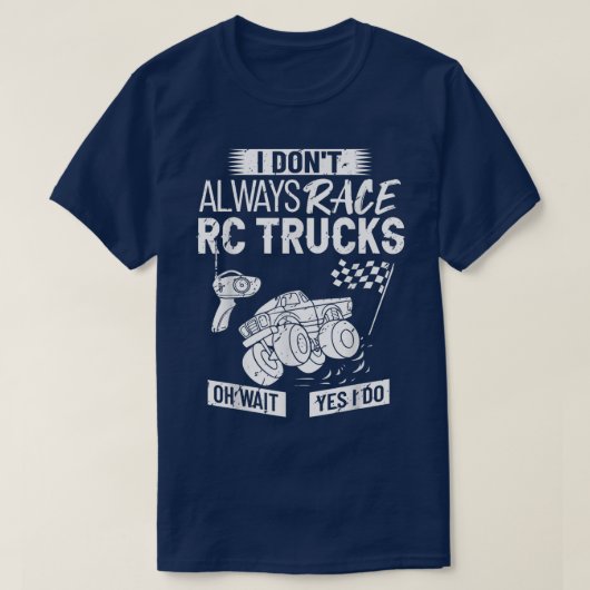 Rcトラックモンスターカーリモコン2374 Tシャツ (デザイン正面)