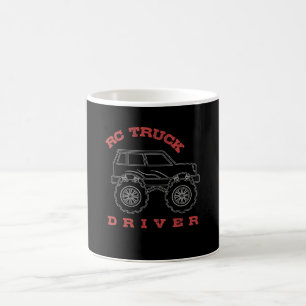 RCトラック運転車型 コーヒーマグカップ