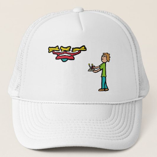 RCドローン飛んでいる キャップ (正面)