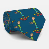 RCドローン飛んでいる ネクタイ (ロール)