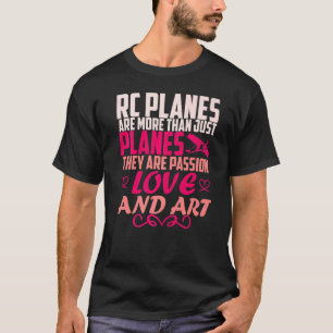 Rcパイロット模型飛行機パイロット模型飛行Rc航空機 Tシャツ