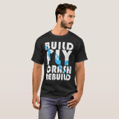 Rcパイロット模型飛行機パイロット模型飛行Rc航空機 Tシャツ (正面フル)
