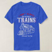 RC列車ファンのための鉄道ギフト14 Tシャツ (デザイン正面)