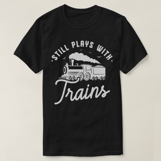 RC列車ファンのための鉄道ギフト5 Tシャツ (デザイン正面)