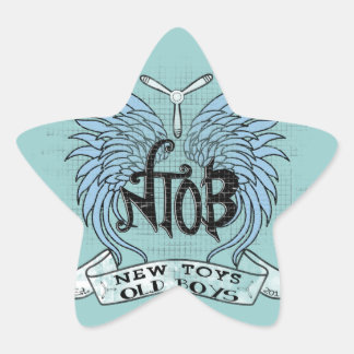 RC航空機クラブヴィンテージ 星シール