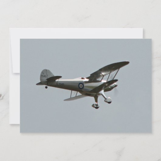 RC航空機フィフティと素晴らしい50番目の誕生日 招待状 (裏面)