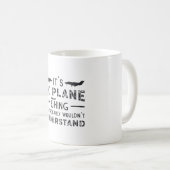 RC航空機RC飛行機物パイロットRC飛行機 コーヒーマグカップ (正面右)