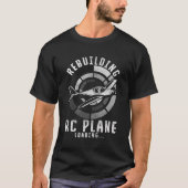 Rc飛行機の再構築Rc飛行機のロード Tシャツ (正面)