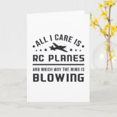 RC飛行機航空機パイロットすべて気にIはRC飛行機 カード