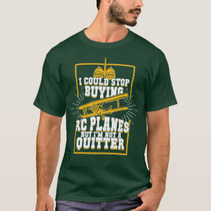 RC飛行機遠隔無線制御制御ギフト Tシャツ