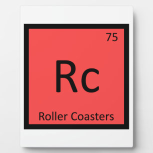RC – ローラーコースター化学周期表 フォトプラーク