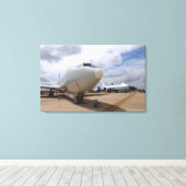 RC-135V/Wリベット接合機 キャンバスプリント (インサイチュ (ウッドフロア))