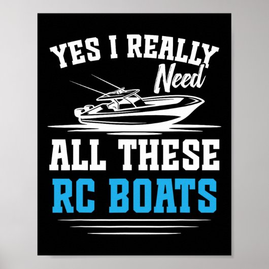 Rc Captain Remote Control Boat Cruise Need All Rc ポスター (正面)