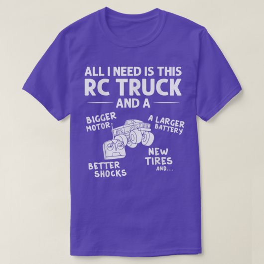Rc Monster Truck Car Remote Control 2364 Tシャツ (デザイン正面)
