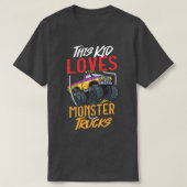 Rc Monster Truck Remote Control Car Tシャツ (デザイン正面)