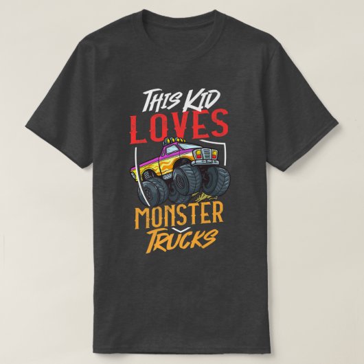 Rc Monster Truck Remote Control Car  Tシャツ (デザイン正面)