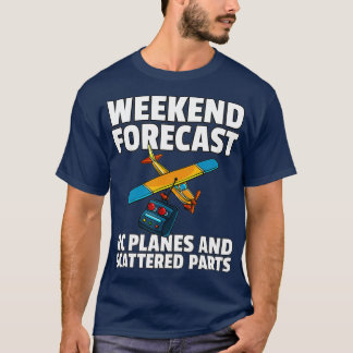 RC Plane Gift For RC Pilot Model Airplane Lover Tシャツ