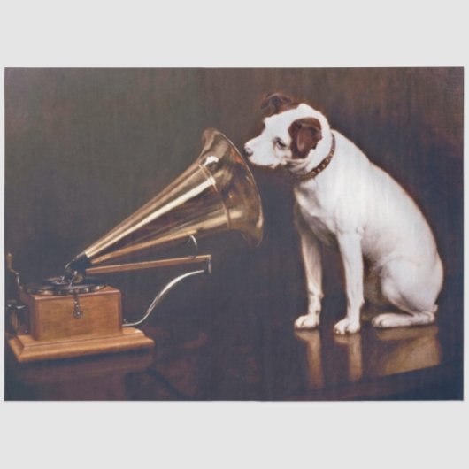 RCAビクタードッグデクページティッシュペーパー 薄葉紙 (正面)