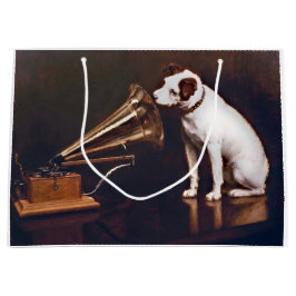 RCAビクタードッグ抱き枕 ラージペーパーバッグ