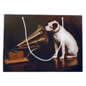 RCAビクタードッグ抱き枕 ラージペーパーバッグ (裏面)