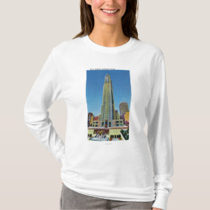 RCA Bldgのロックフェラーの中心の外観 Tシャツ
