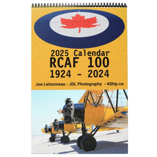RCAF 100カレンダー、歴史の年の価値を得る！ カレンダー (カバー)
