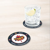 RCAF 100コースター ラウンドペーパーコースター (インサイチュ)