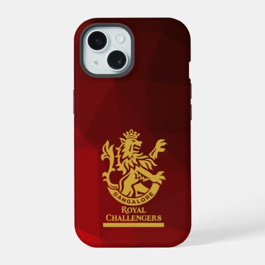 RCBファンのためのフォンケース iPhone 15ケース (裏面)
