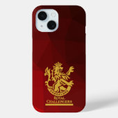 RCB愛好家のためのフォネカーゼ Case-Mate iPhoneケース (裏面)
