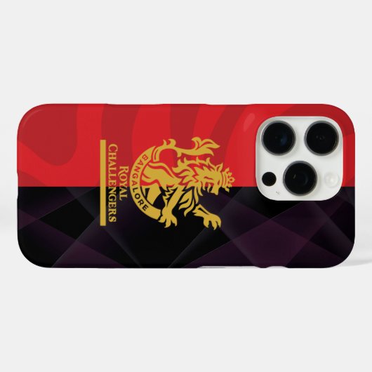 RCB愛好家のための電話カバー Case-Mate iPhoneケース (裏面 (横))