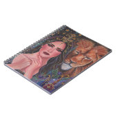 Rce女神ストレッチキャンバスプリントby Renee ノートブック (左側)