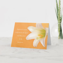 RCIAバプテ祝ィズム共産主義の確認 カード