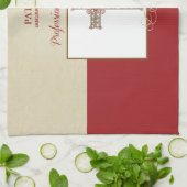 RCIA恵みの信仰告白のパーソナライズ キッチンタオル (折り畳み)