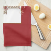 RCIA恵みの信仰告白のパーソナライズ キッチンタオル (四つ折り)