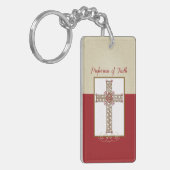 RCIA恵みの信仰告白のパーソナライズ キーホルダー (正面左)
