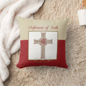 RCIA恵みの信仰告白のパーソナライズ クッション (ブランケット)