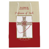 RCIA恵みの信仰告白のパーソナライズ ミディアムペーパーバッグ (正面)