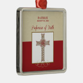 RCIA恵みの信仰告白のパーソナライズ メタルオーナメント (右)