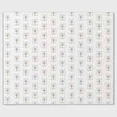 RCIA恵みの信仰告白のパーソナライズ ラッピングペーパー (フラット)