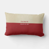 RCIA恵みの信仰告白のパーソナライズ ランバークッション (裏面)