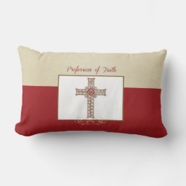 RCIA恵みの信仰告白のパーソナライズ ランバークッション